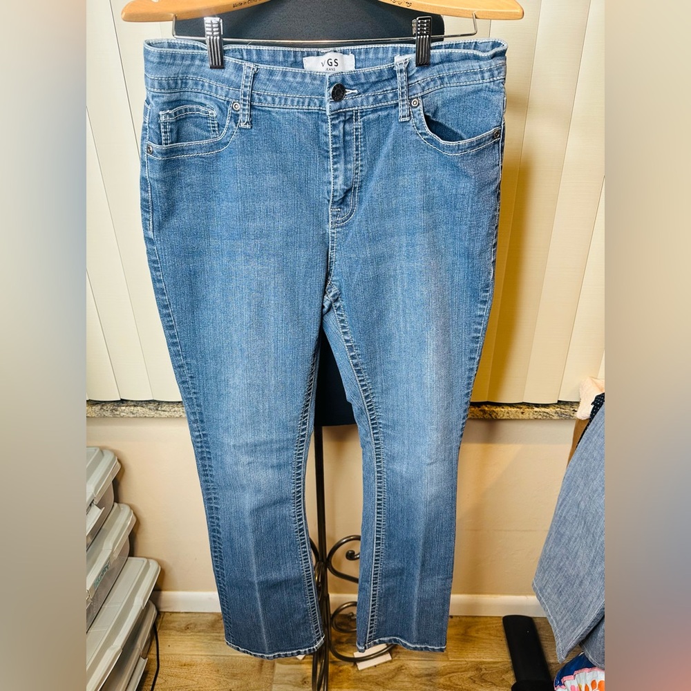 Vigoss VGS Slim Boot Cut Jeans Denim Size 12